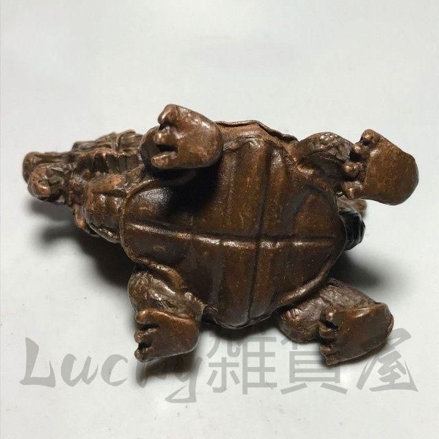 銅器 八卦竜亀 茶道 茶寵 風水 開運 装飾品 工芸品 置物 - メルカリ