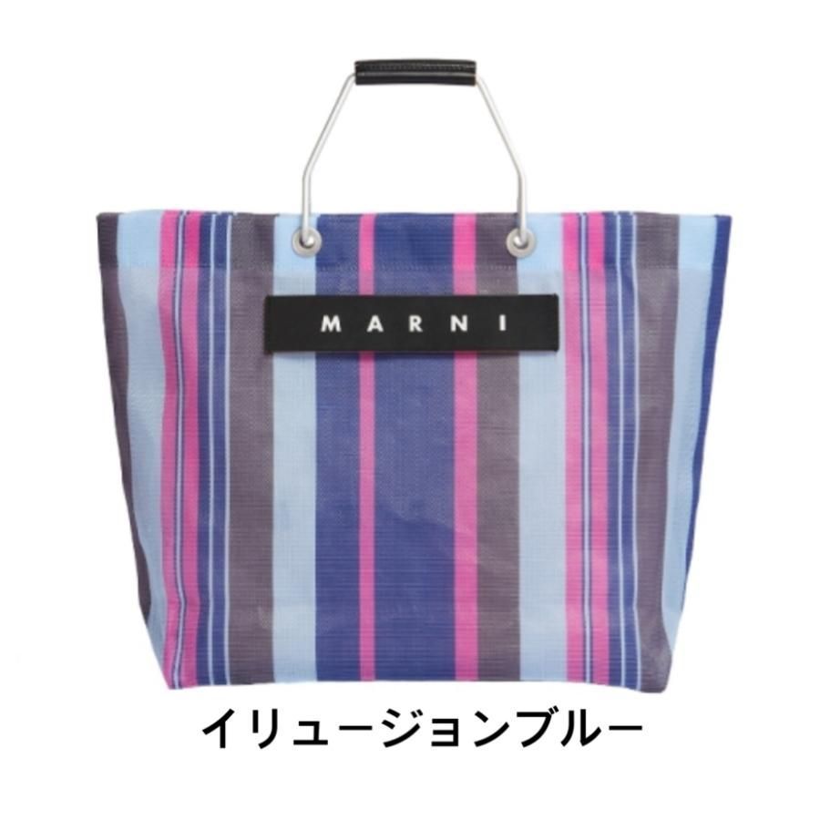 新品・未使用 MARNI MARKET マルニ マーケット ストライプ トート ...