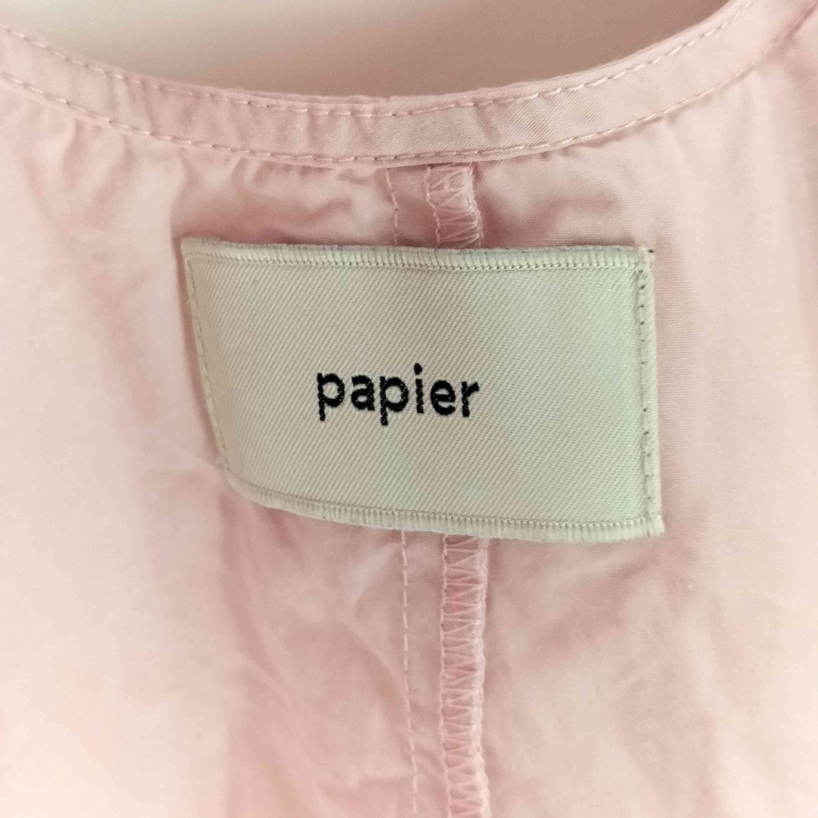 パピエ papier Louise blouse レディース FREE - メルカリ