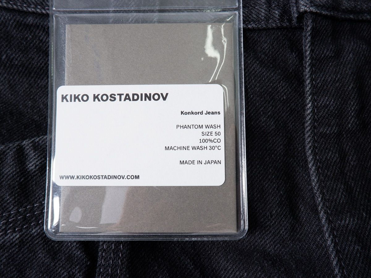 KIKO KOSTADINOVキココスタディノフ 2025 Konkord Denim/Phantom Black
