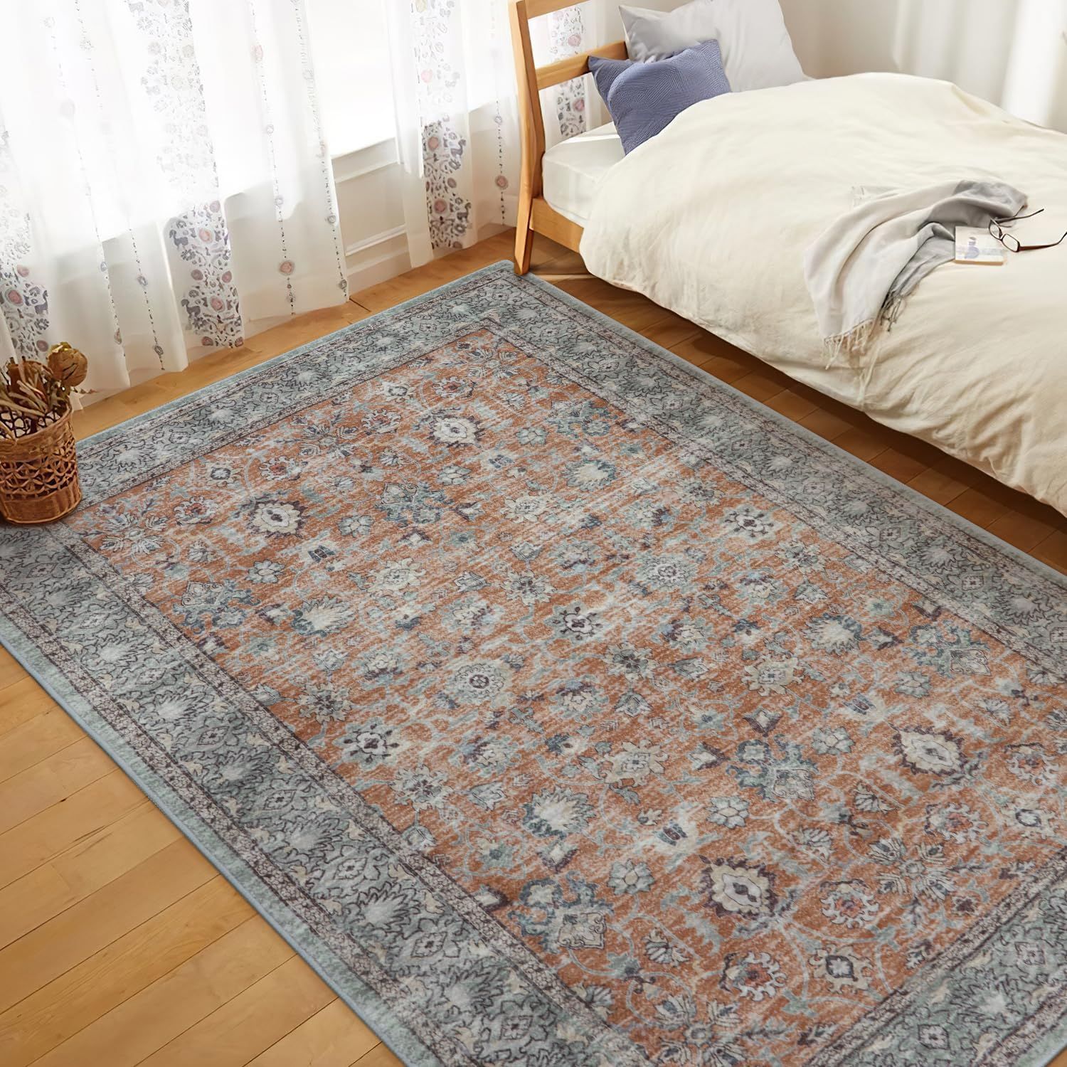 HAOCOO ラグ カーペット 洗える 130×190cm オールシーズン適用 HAOCOO ラグ カーペット 洗える 130×190cm オールシーズン適用