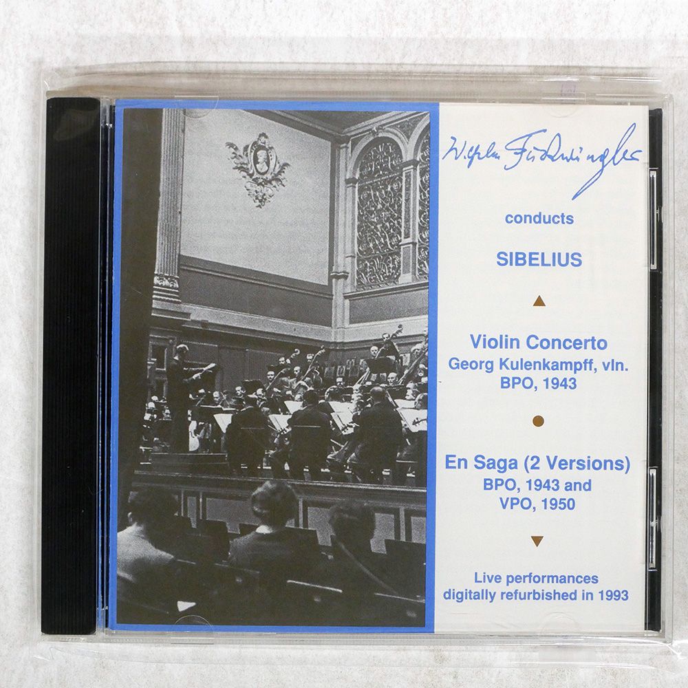 輸入盤 フルトヴェングラー/シベリウス/MUSIC ARTS CD799 CD