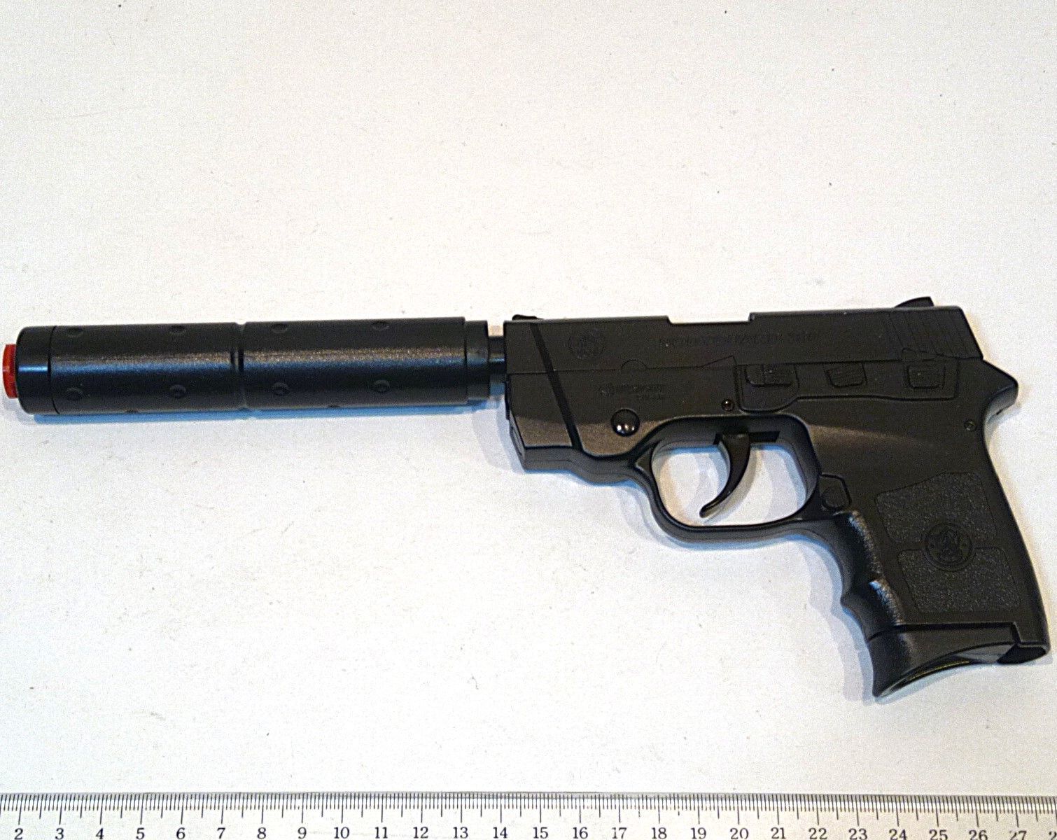 BB弾モデルガン クラウンモデル(Crown Model) ポケットハンドガン No.06 BODYGUARD380 サイレンサー付き 10歳以上 エアーHOPハンドガン　日本社製