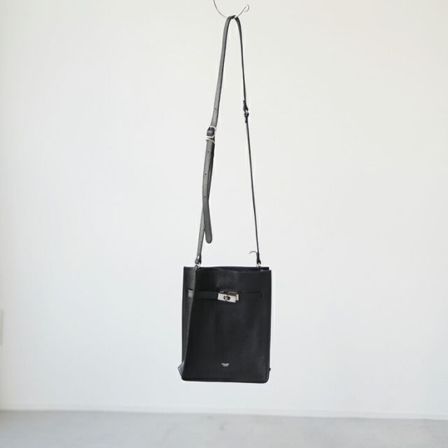 blancle (ブランクレ) | S.LEATHER GATHER BAG (l.beige) | 送料無料 トートバッグ 鞄