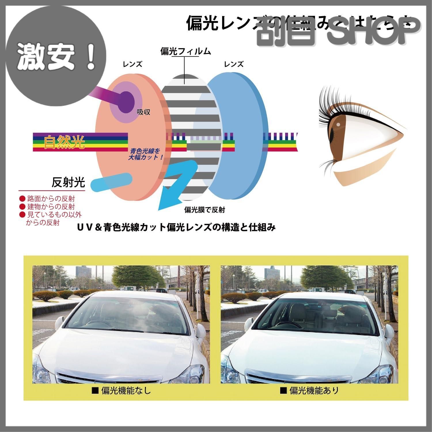 オーバーサングラス ZE-OG01ML