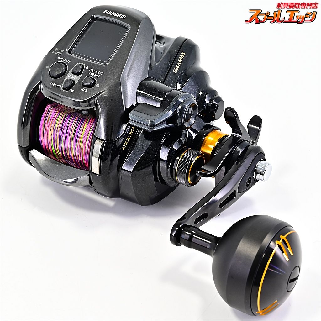  シマノ 22ビーストマスター 2000 使用距離1 6 km 使用5 5時間 SHIMANO m 42396 電動リール リール