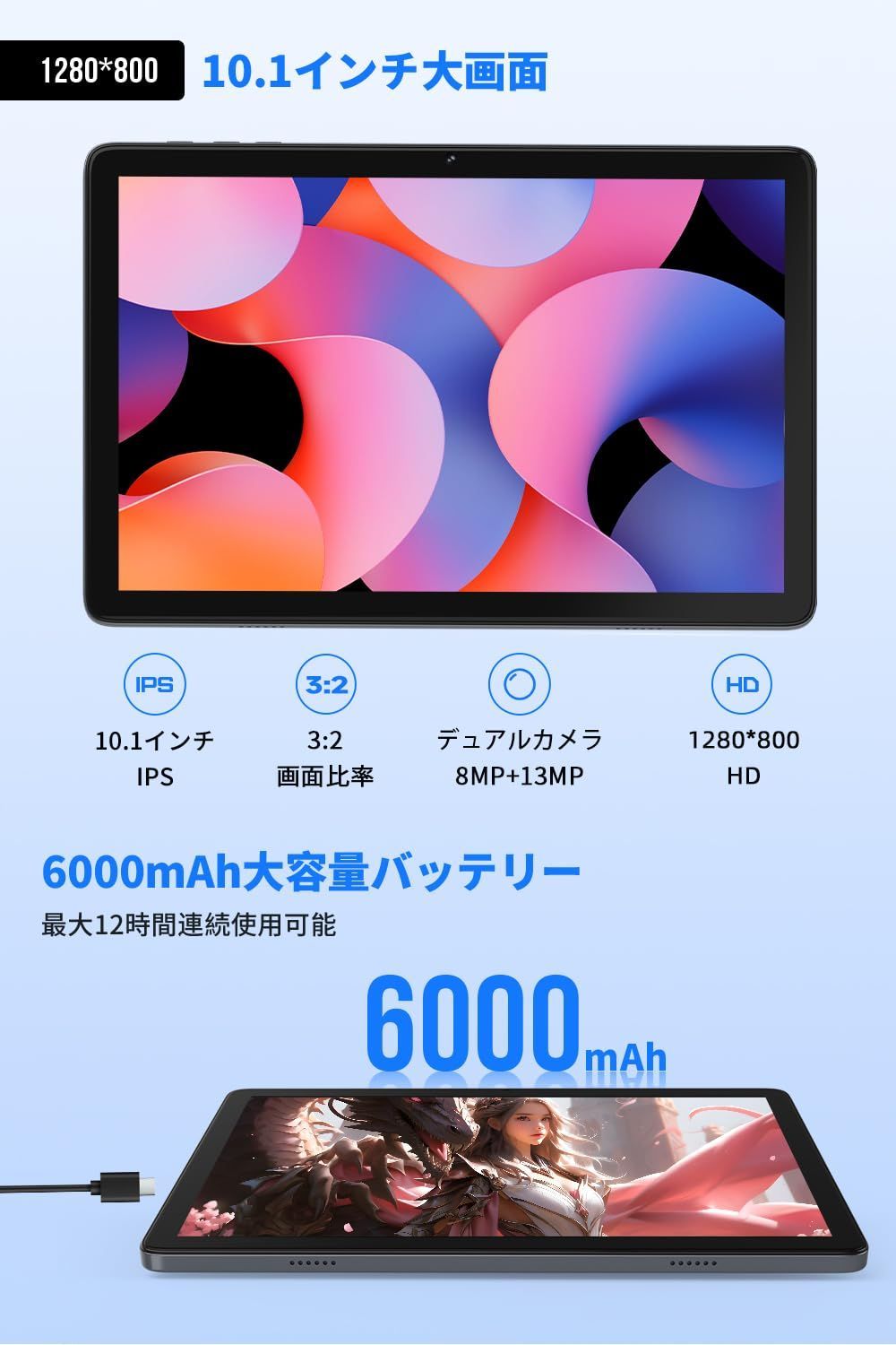 10インチ