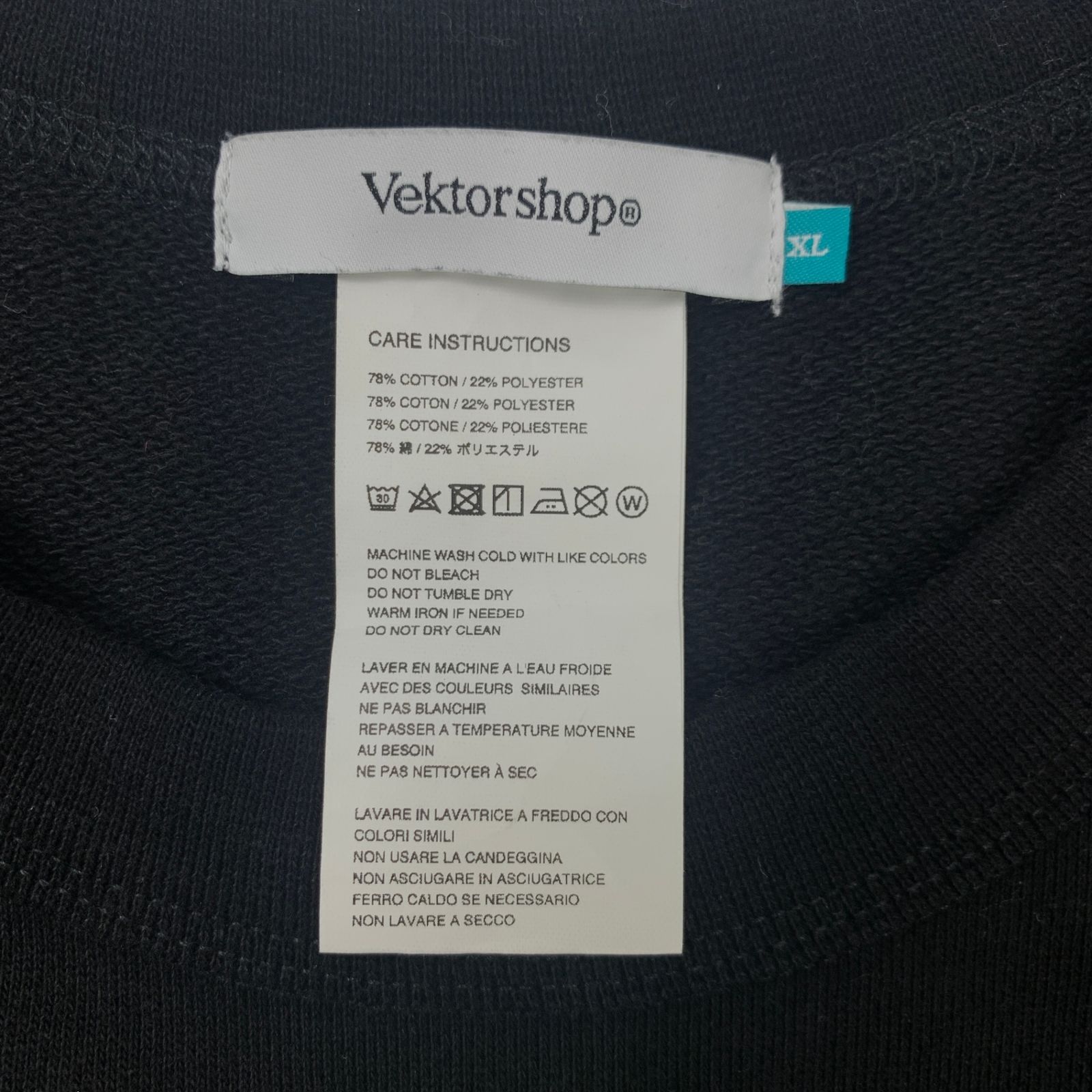 VEKTOR SHOP 2YANG ベクターショップ 23/AW クルーネックスウェット