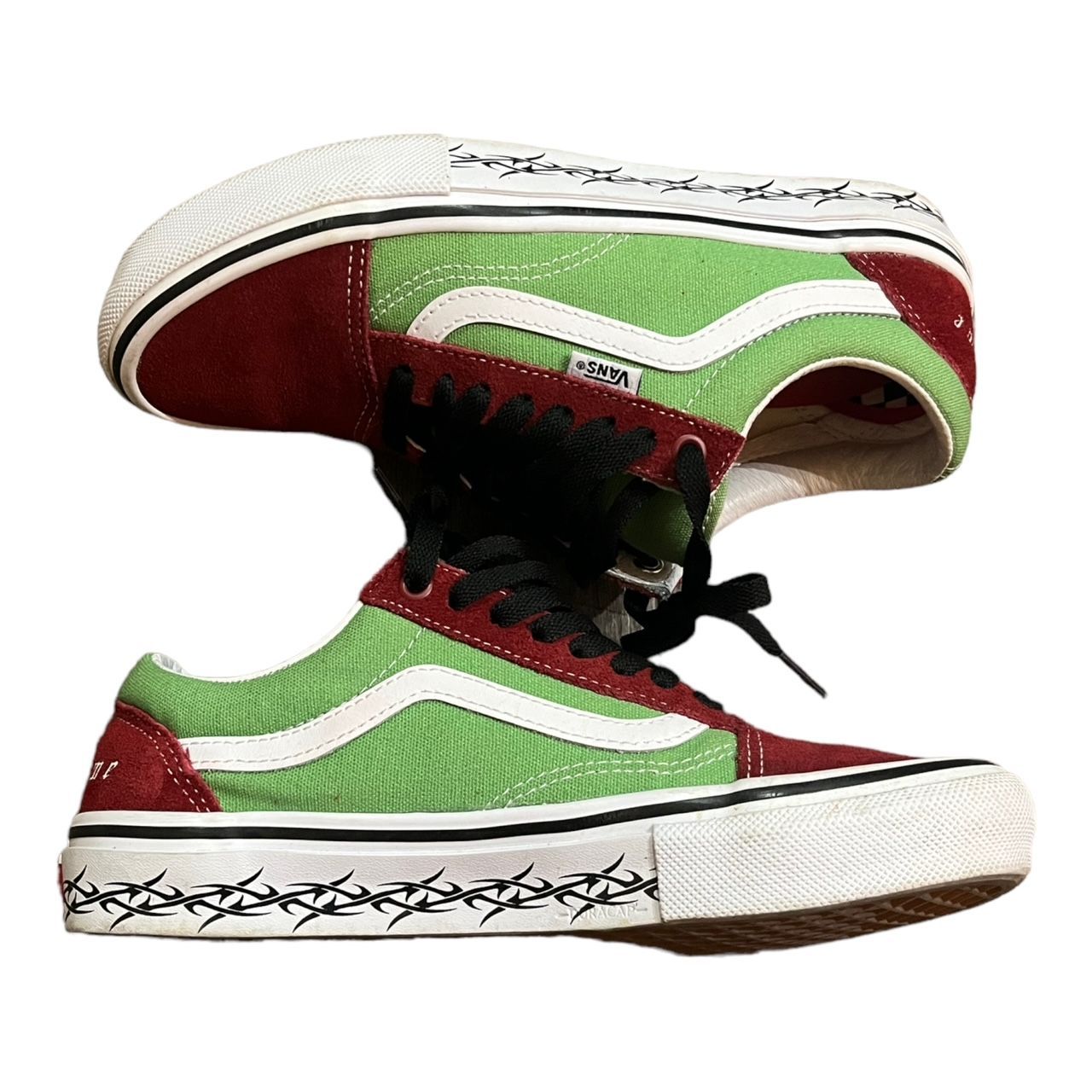 国内正規 Supreme Vans 21AW Skate Old Skool トライバル オールドスクール スニーカー VN0A5KRXRER  シュプリーム バンズ 25.5cm 54807A