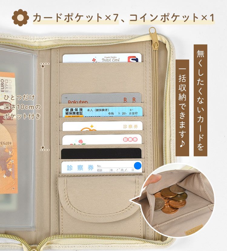 マルチケース miffy ミッフィー 母子手帳 A5 お薬手帳 お金 家計