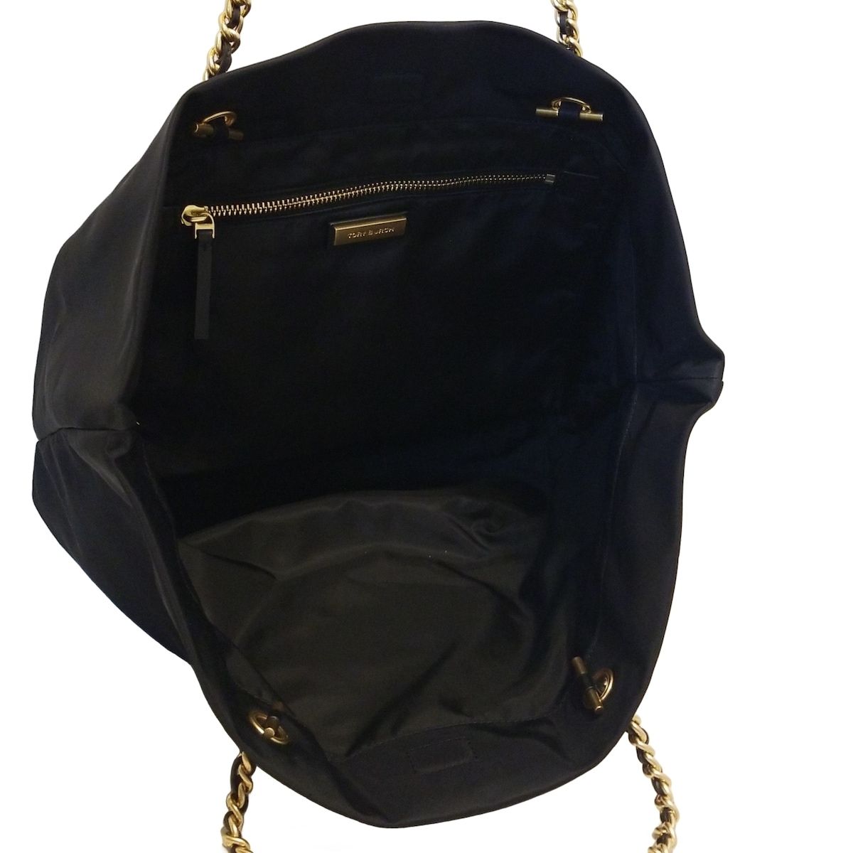 トリーバーチ】チェーン ショルダー トート バッグ ブラック TORY