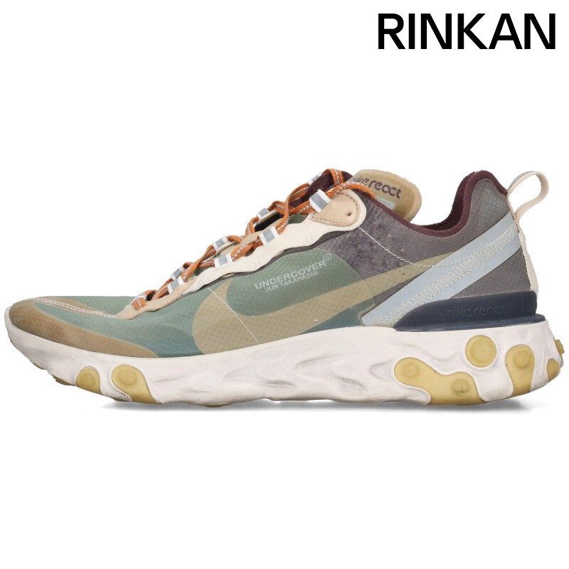 ナイキ ×アンダーカバー UNDERCOVER  REACT ELEMENT 87 BQ2718-300 リアクトエレメント87スニーカー メンズ 29cm 【2/27～3/18 タイムセール】
