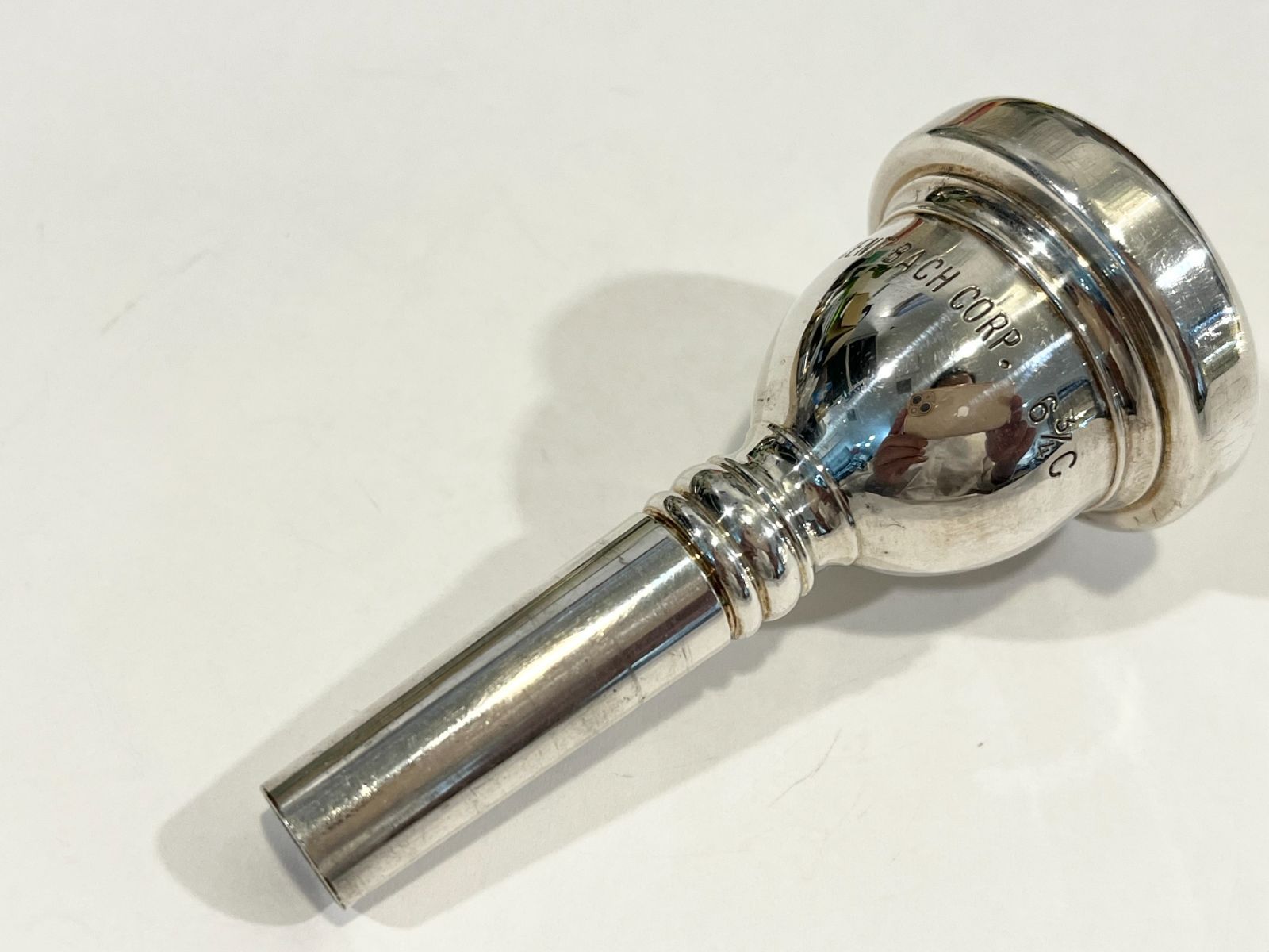 バック トロンボーンマウスピース 6-4/3C ニアピリオド 細管【西巣鴨 