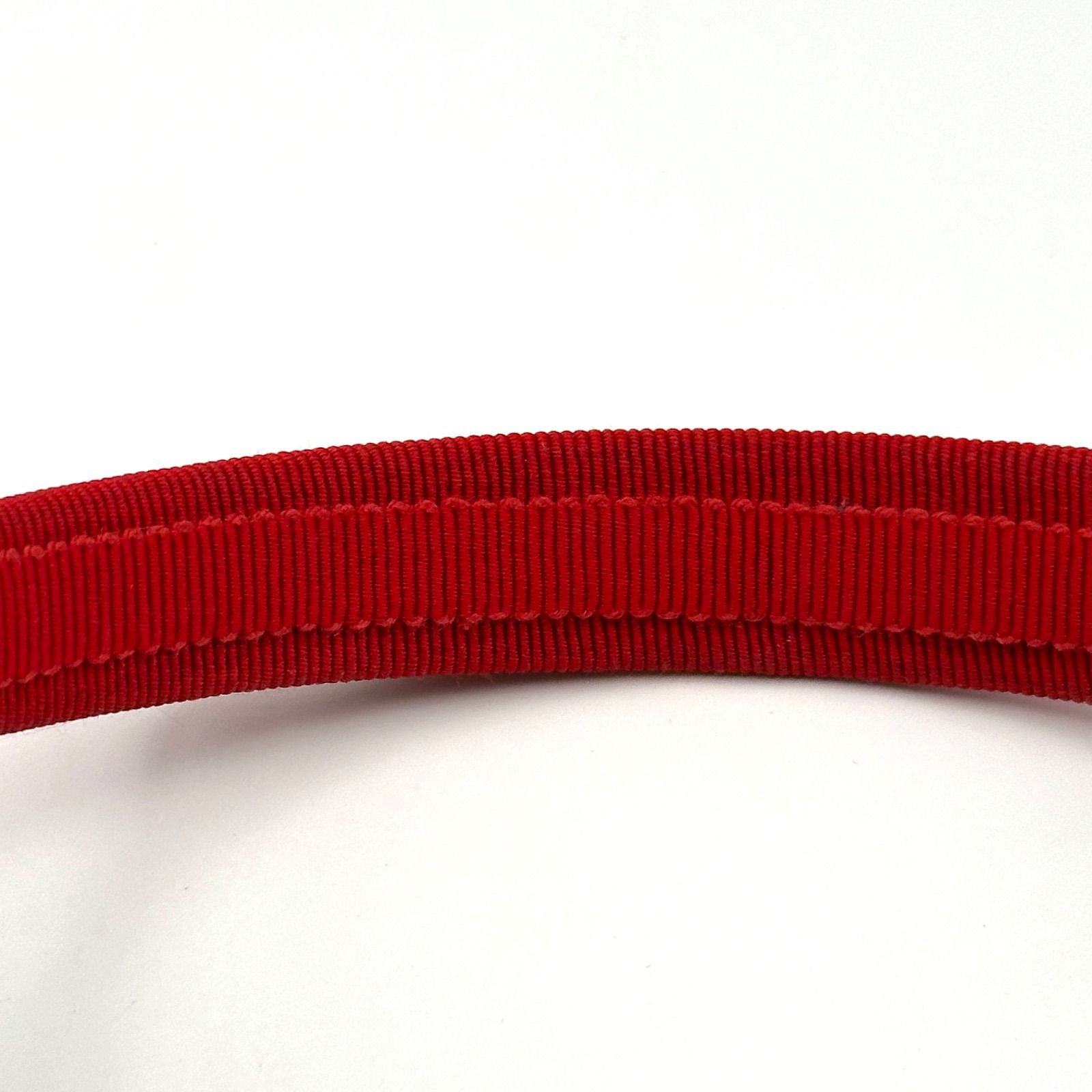 フェラガモ ヴァラ カチューシャ　レッド サルバトーレフェラガモ Salvatore Ferragamo ヘアアクセサリー ヴァラ