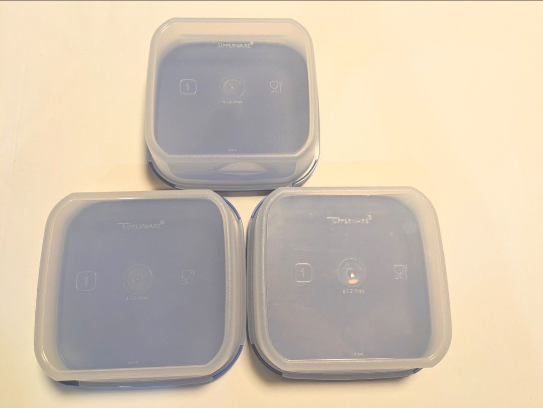 今すぐ検索！ ♥ TUPPERWARE タッパーウェア サイズ違いタッパー7個セット dd25f4 送料無料!