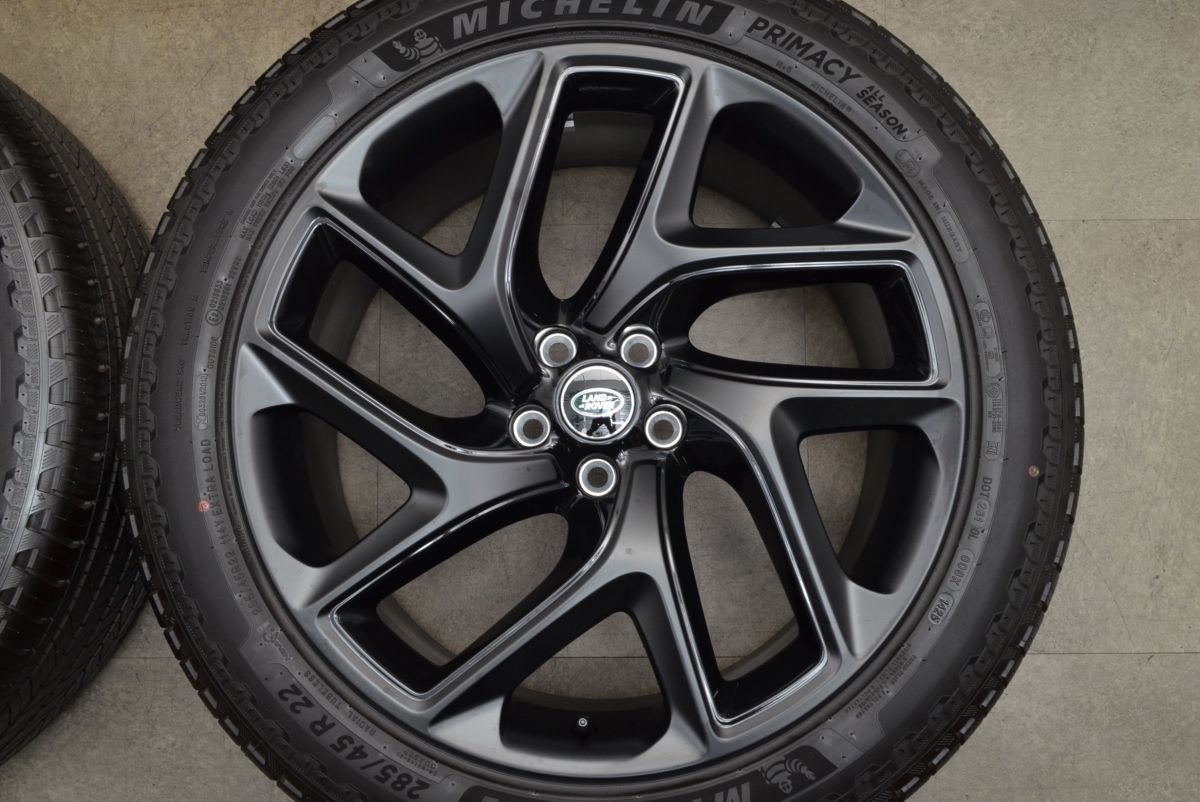 【最大80％OFF】 新車外し品 ランドローバー レンジローバースポーツ 純正 22in 9.5J 42.5 PCD120 ミシュラン プライマシー オールシーズン 285|45R22
