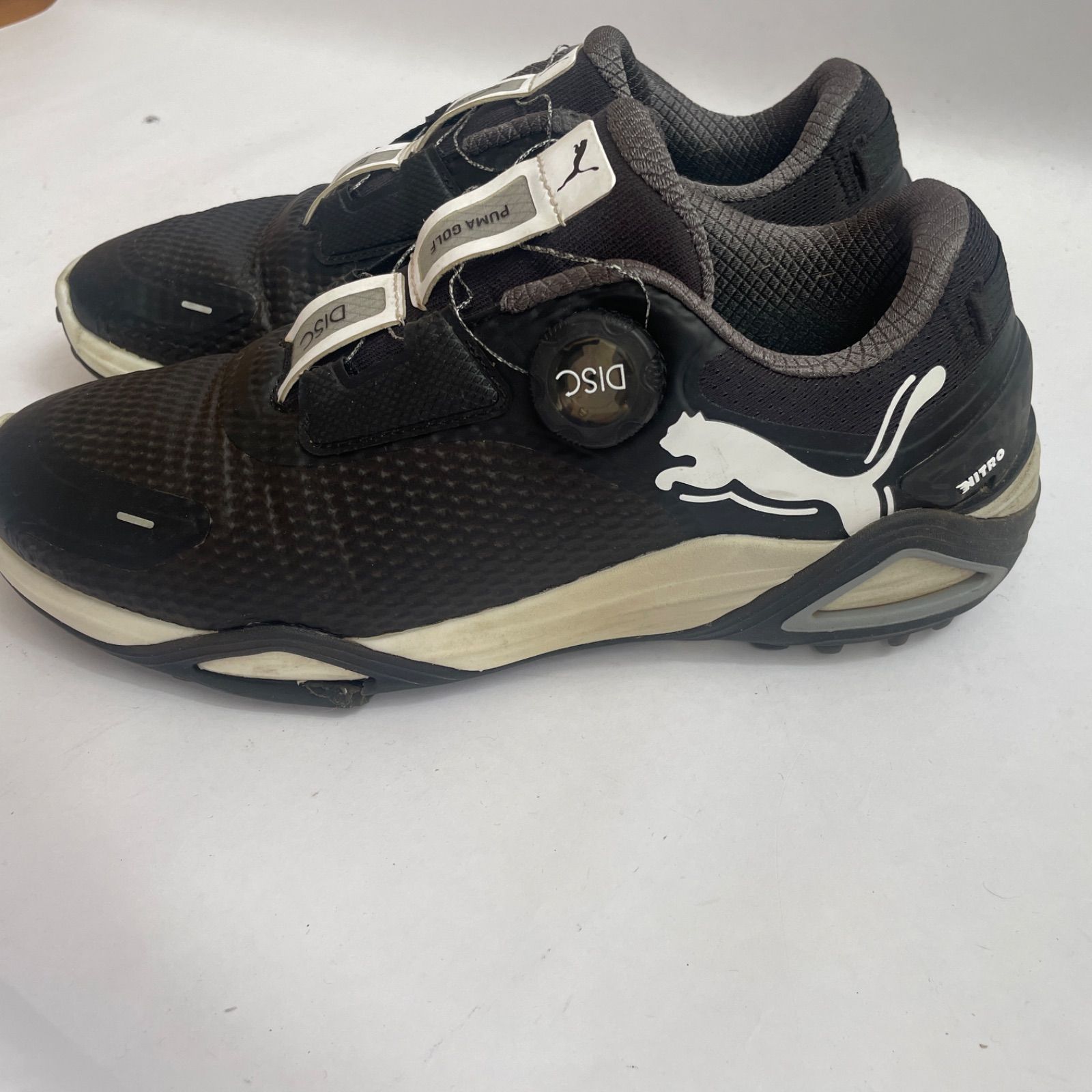 バラ売り専用 良】プーマ ゴルフ メンズ BOA シャドウキャット ニトロ ディスク