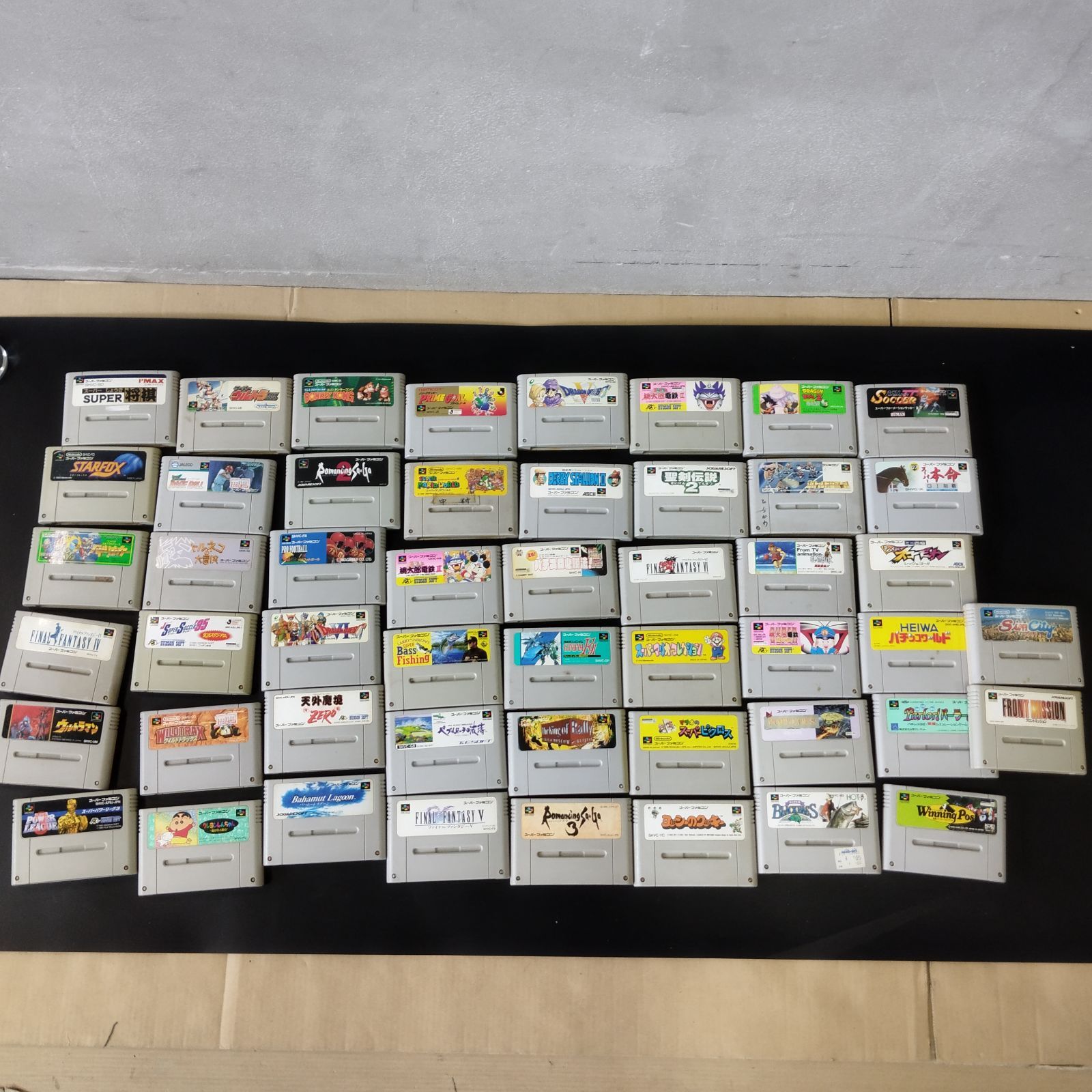 スーパーファミコン　ソフト１１２本セット　ジャンク スーパーファミコン用ソフト ロックマン＆フォルテ｜トレファク