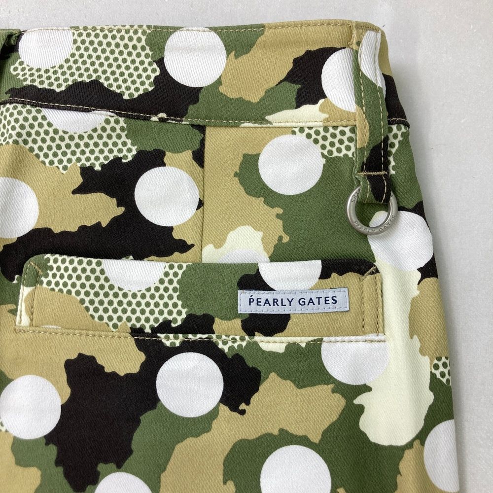 サイズ 1 PEARLY GATES パーリーゲイツ 055-2131514 ストレッチパンツ 迷彩 カモフラ ドット柄 カーキ系 240101543681 ゴルフウェア レディース ストスト LLC-HASEGAWATOSO_COM