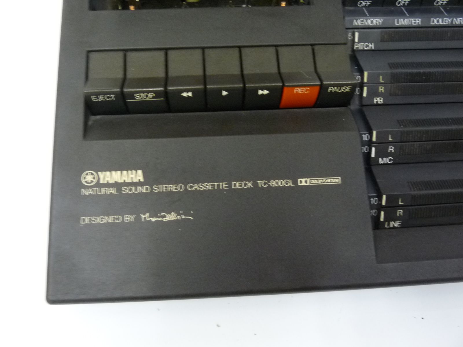 ヤマハ YAMAHA TC-800GL カセットデッキ マリオ・ベリーニ 通電OK