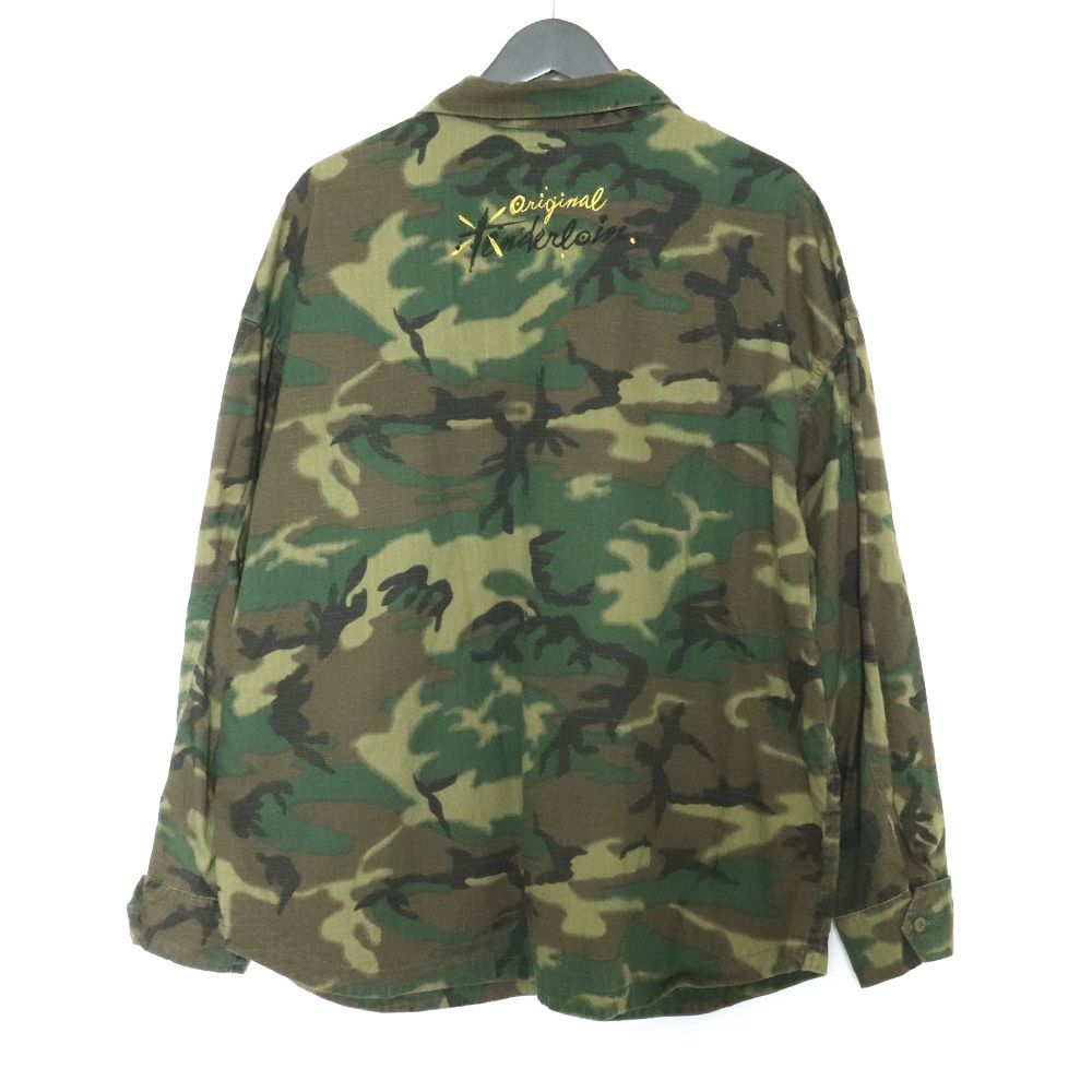 テンダーロイン リップストップ カモ ジャケット TENDERLOIN テンダーロイン MOCK BDU RIP STOP JKT モックネック