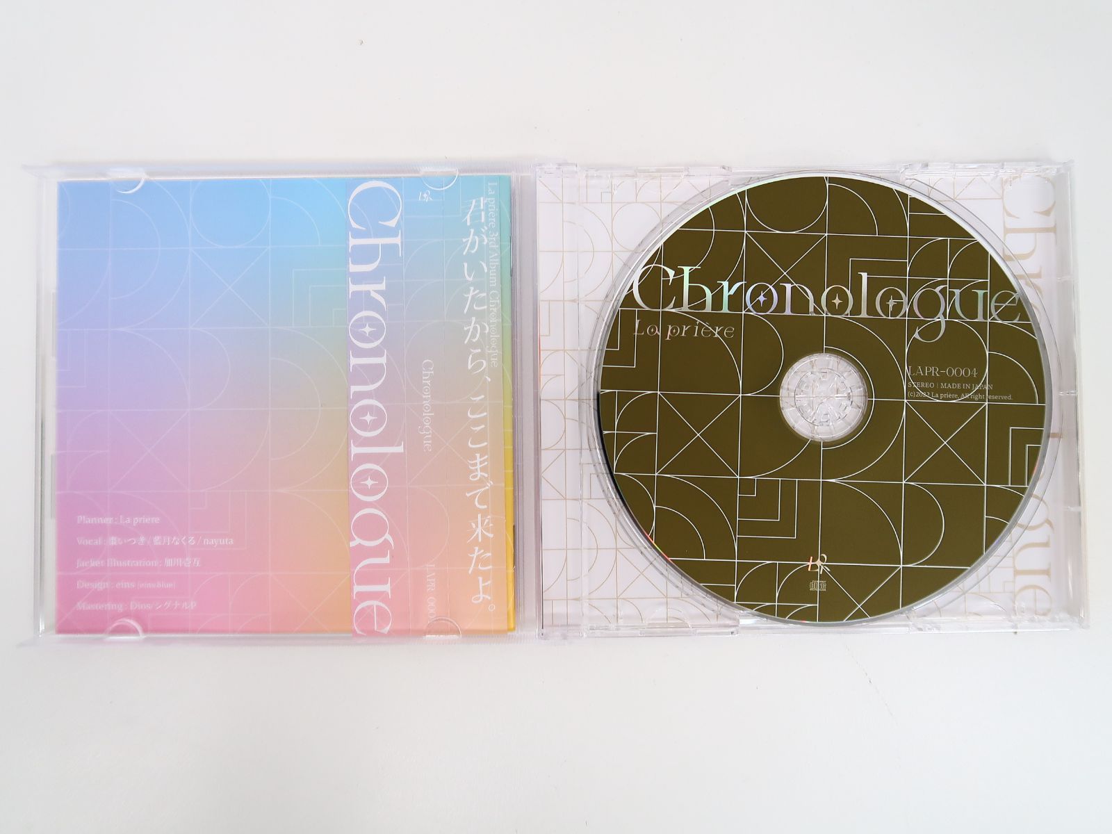 同人CD Chronologue 特装版 / La priere