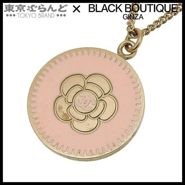 【ピンクのカメリアが大人可愛い♡】CHANEL ネックレス シャネル CHANEL カメリア ネックレス 06P ピンクxシャンパン
