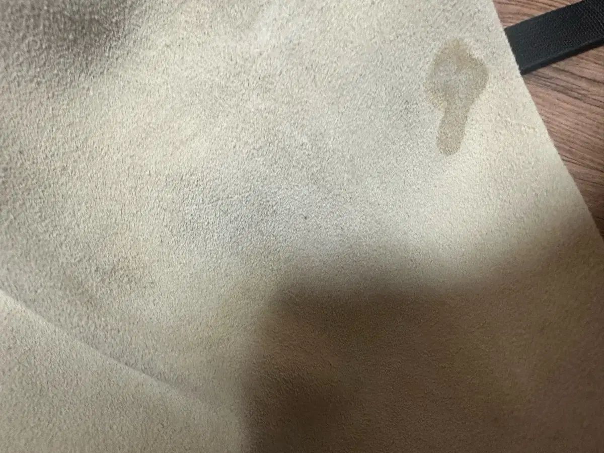 GLOWNY グロウニー タオ リアル スエード ホーボー バッグ サンド ベージュ