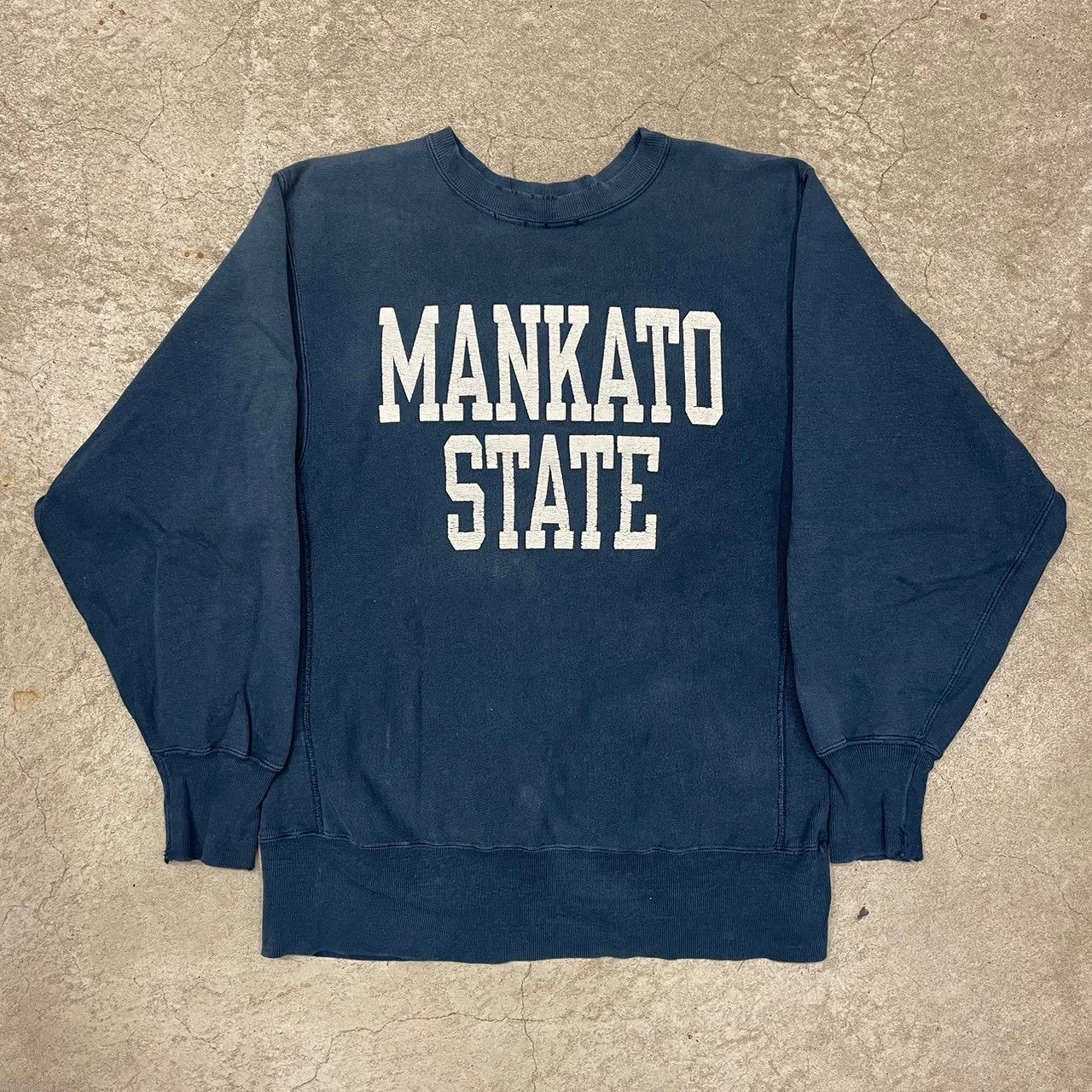 champion リバースウィーブ mankato state univ グレー