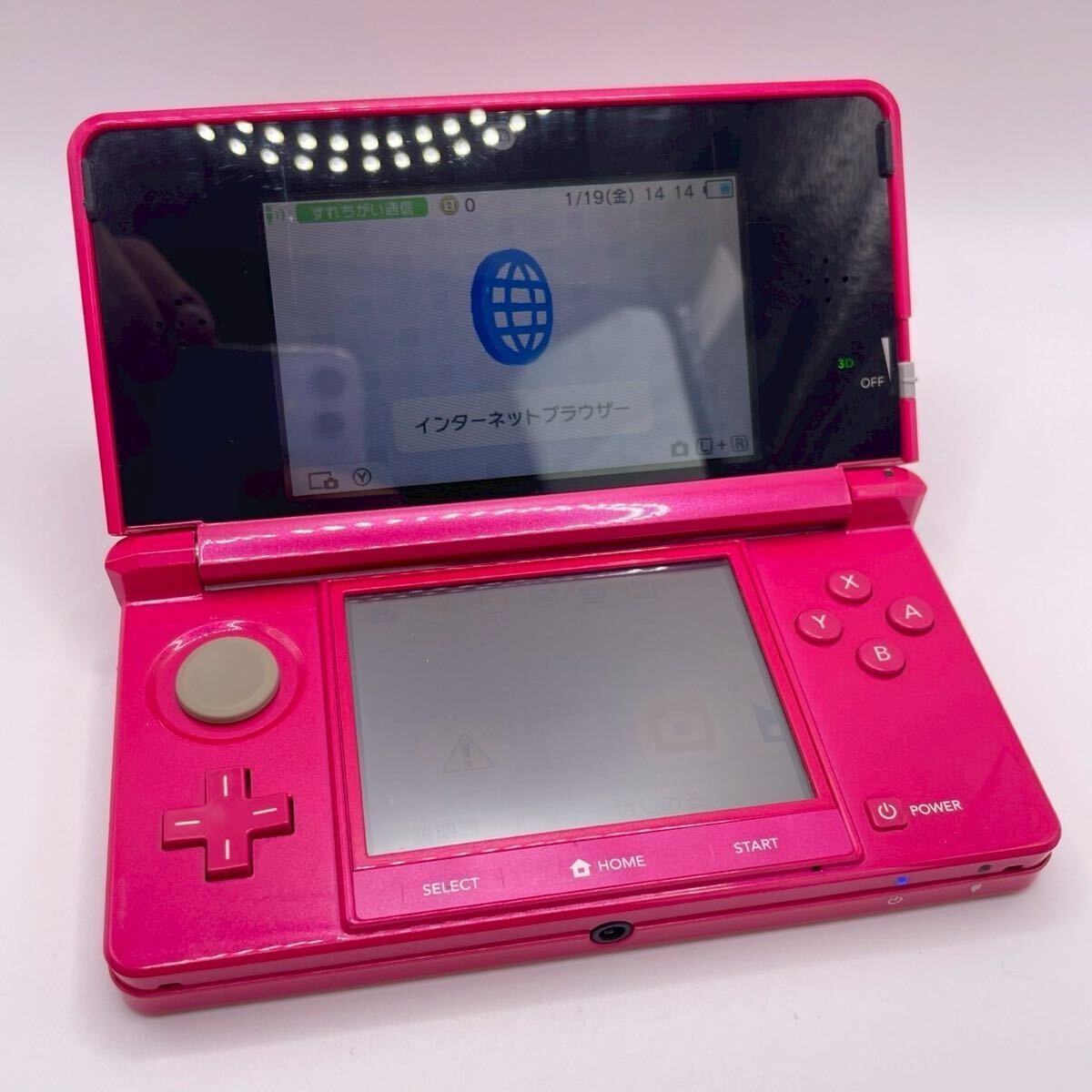 ニンテンドー3DS CTR-001 CTR-S-JPN-CO グロスピンク Nintendo