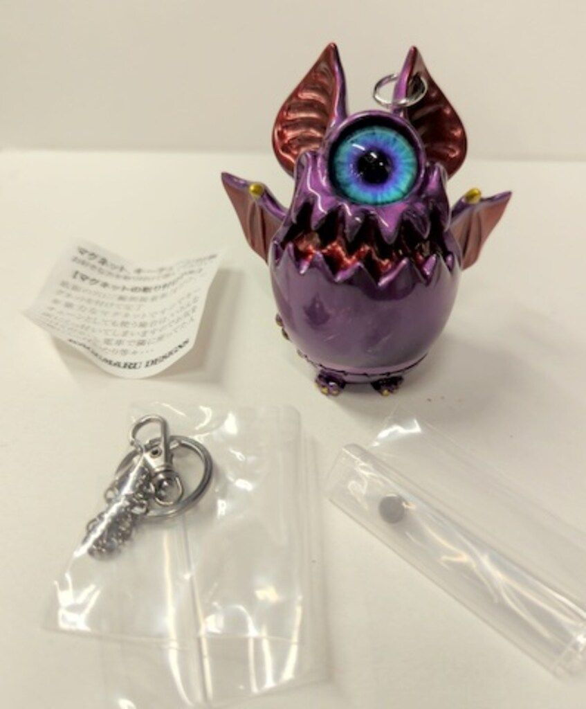 UNDEAD TOYS KAGEMARU DESIGNS チャイビー 紫ラメ/ワインレッド/水色目