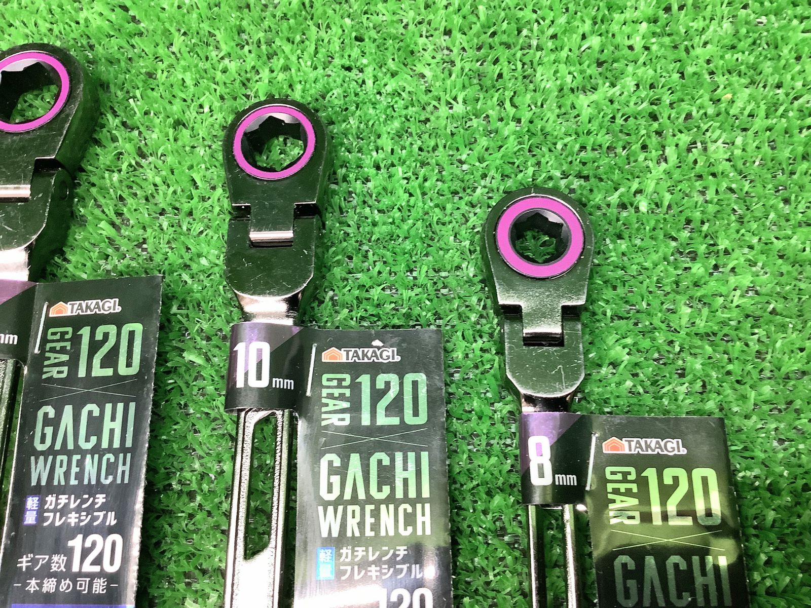 □未使用品 TAKAGI 高儀 8・10・12・14mm ガチレンチフレキシブル ※4本 □未使用品 TAKAGI 高儀 8・10・12・14mm ガチレンチフレキシブル ※4本