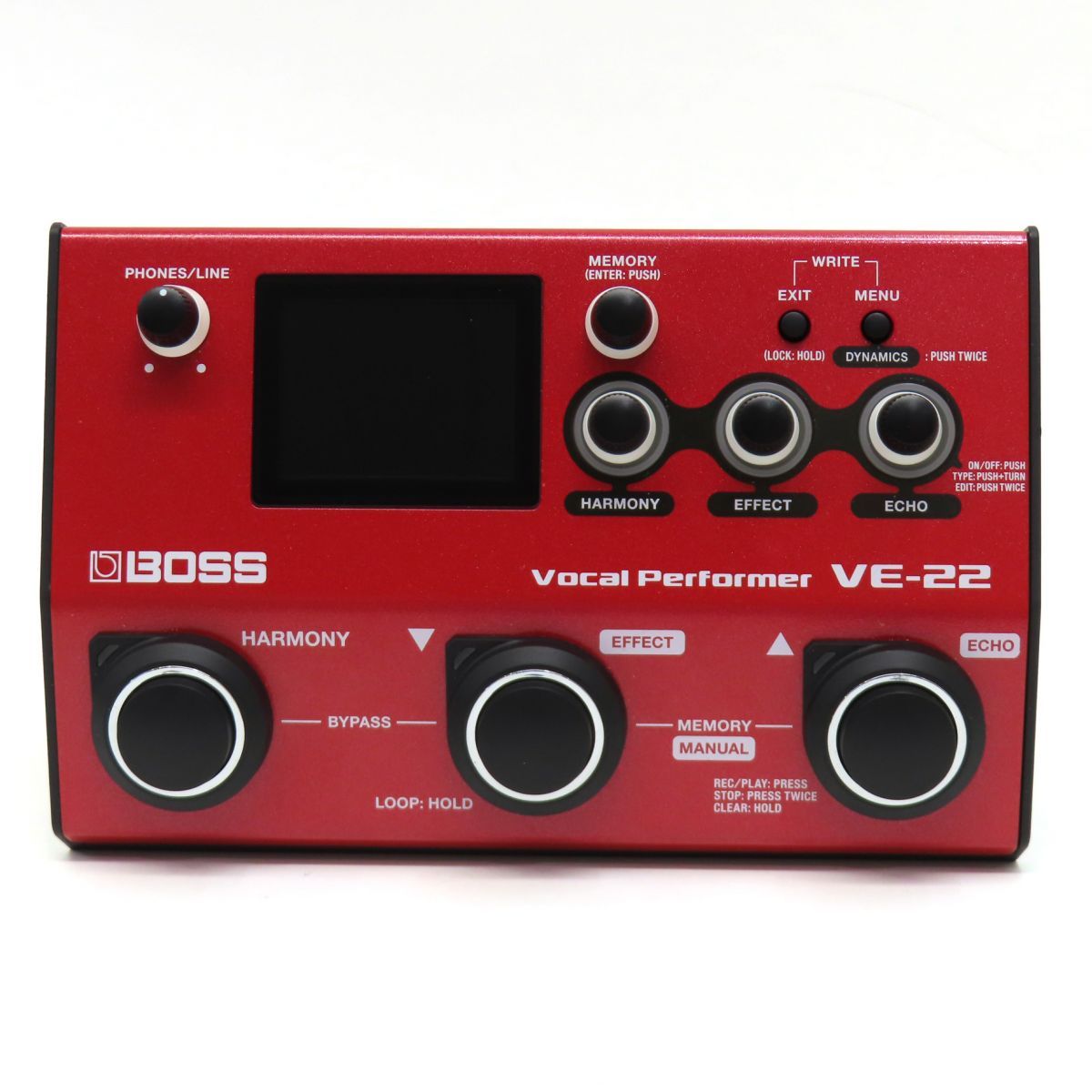 BOSS ボス VE-22 Vocal Performer ボーカルエフェクター マルチエフェクター