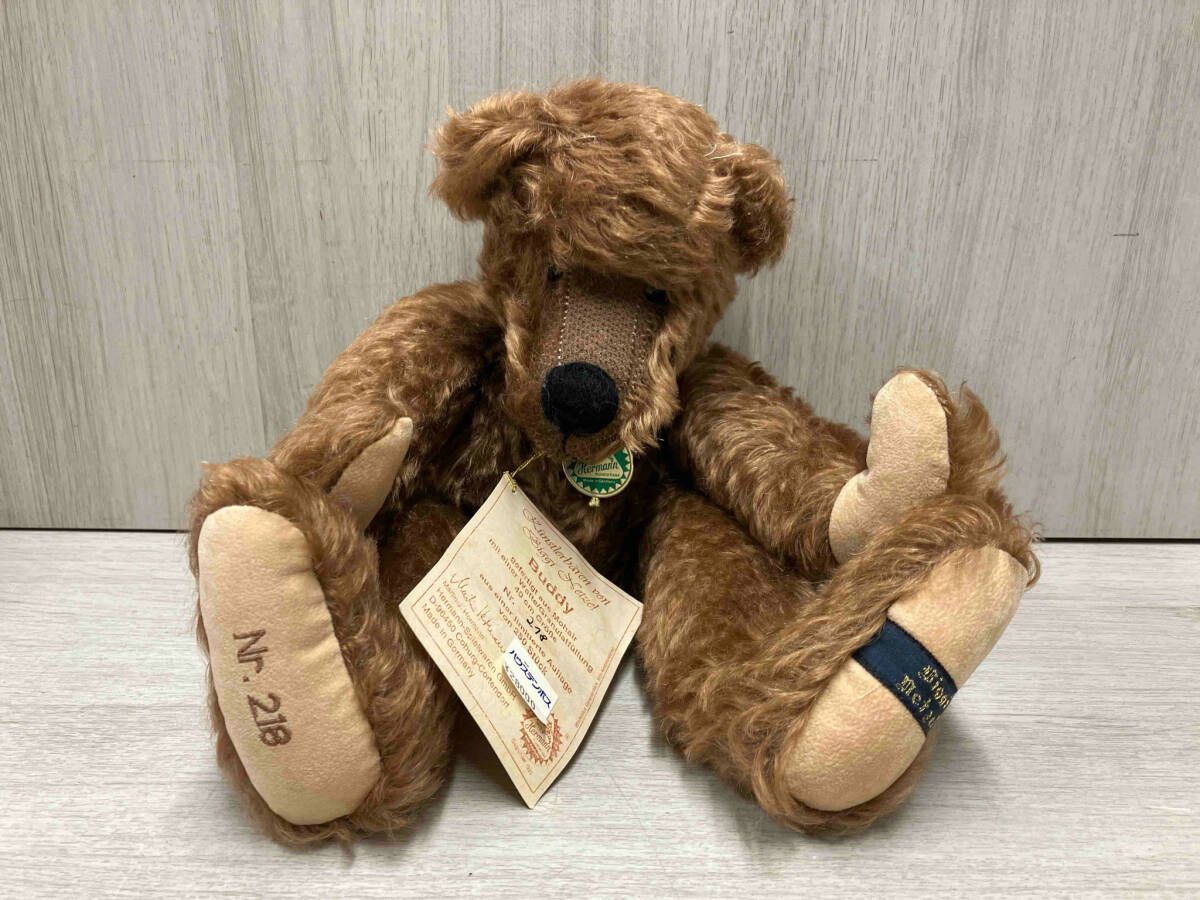 緑ハーマン テディベア ヴィンテージ ドイツ ハーマン社 50年代