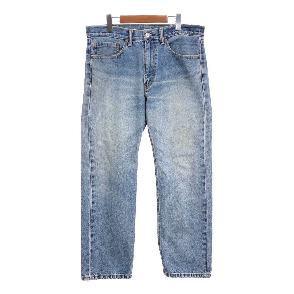 Levi's リーバイス 505 デニムパンツ ライトブルー (メンズ W34 L29) 中古 古着 R4625