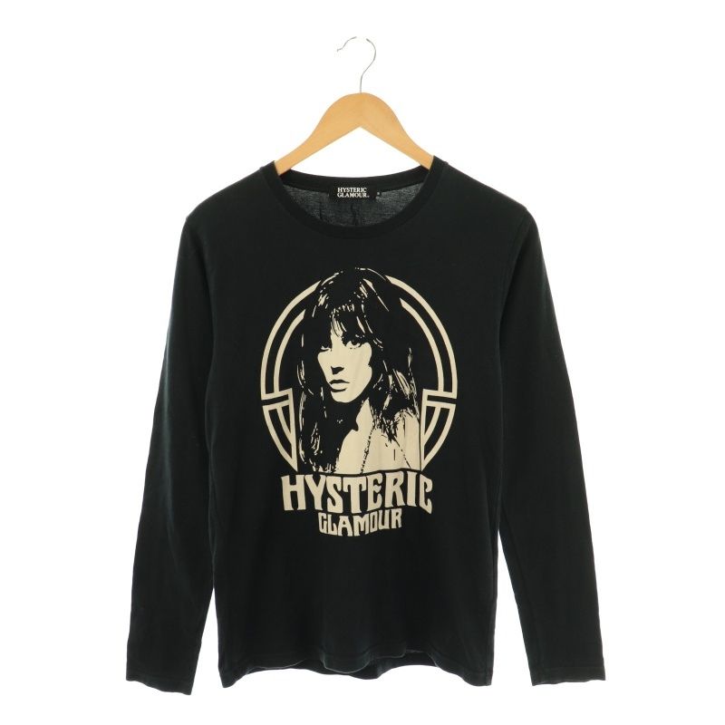 HYSTERIC GLAMOUR ヒスガール カットソー ヒステリックグラマー HYSTERIC GLAMOUR ガールプリント 長袖 T