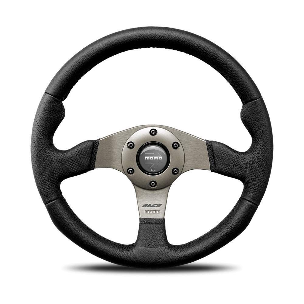 MOMO モモ ステアリング レース 32パイ BK R-12