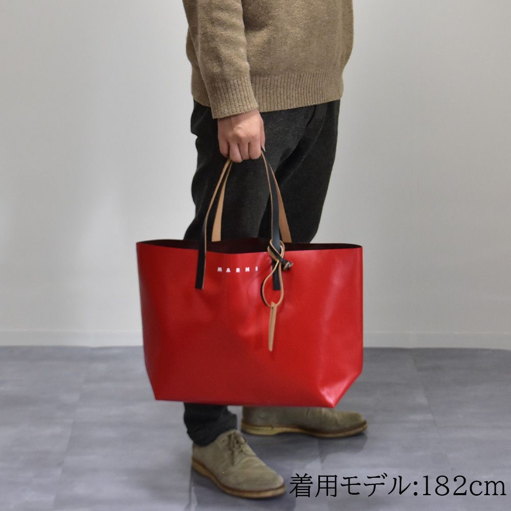 MARNI トートバッグ PVC バイカラー SHMQ0010A0 メンズ - MISH