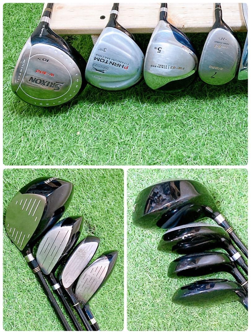 スリクソン ルコックスポルティフ メンズゴルフ13本セット 右利き用