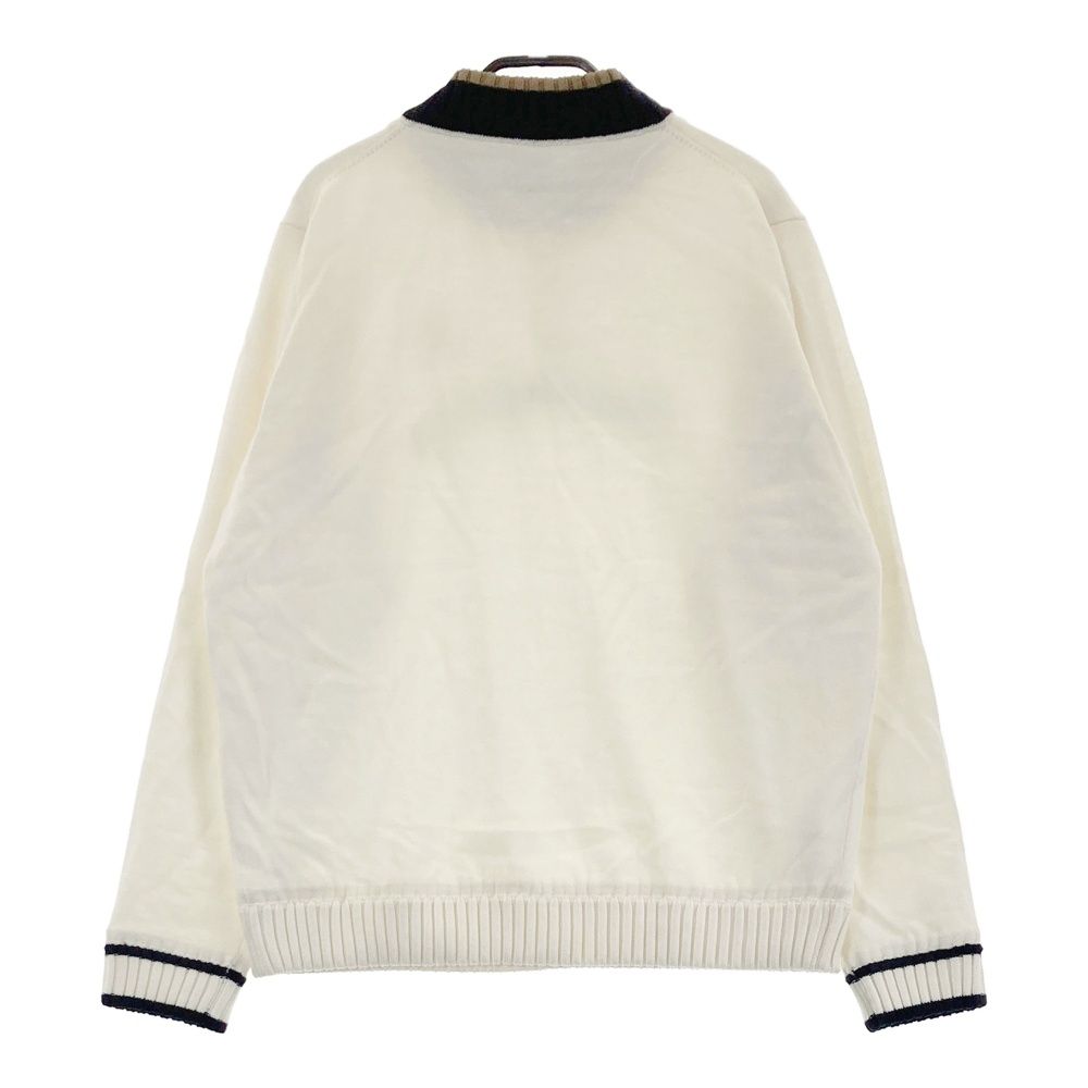 サイズ LL MUNSING WEAR マンシングウェア ウール混 裏地付 ニット セーター ホワイト系 240101485982 ゴルフウェア レディース ストスト