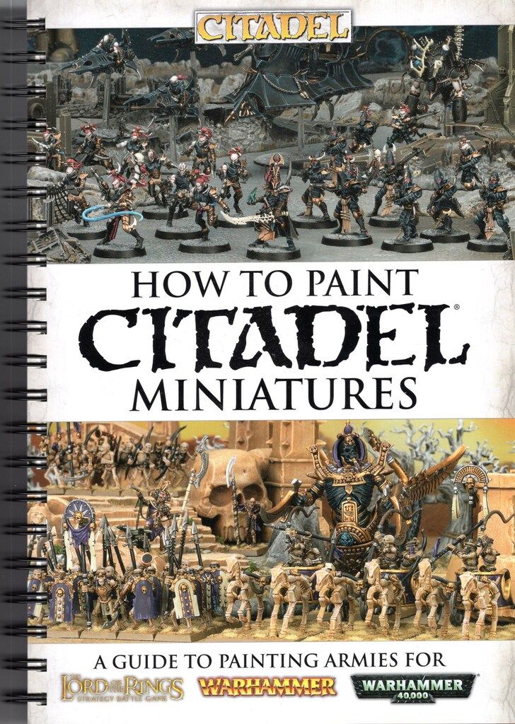 GAMES WORKSHOP WARHAMMER HOW TO PAINT CITADEL MINIATURES（ENGLISH）