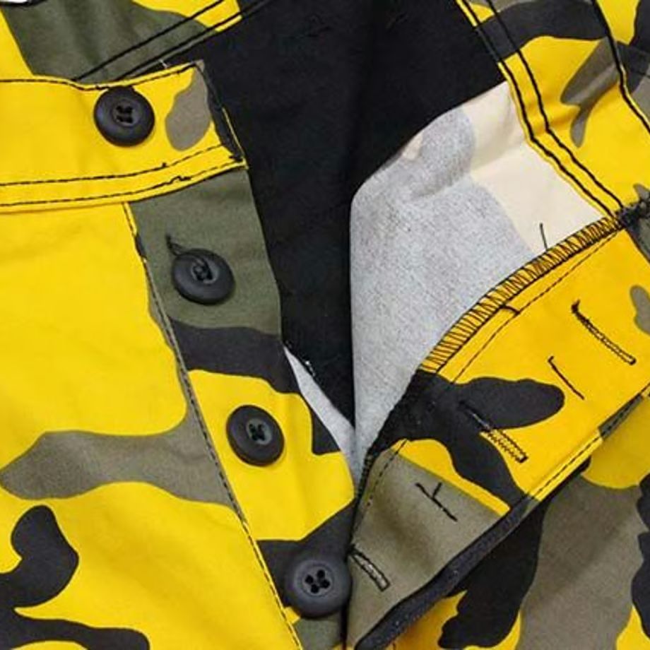 ROTHCO COLOR CAMO TACTICAL BDU PANTS  / YELLOW CAMO -8875-