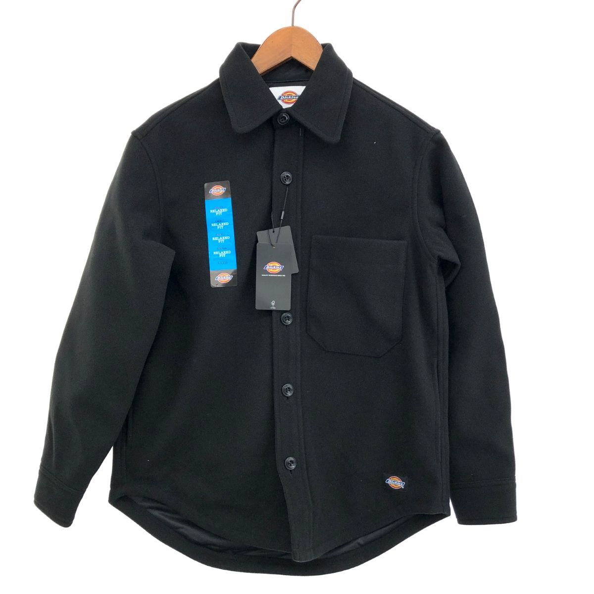 未使用品 DICKIES ディッキーズ 長袖 シャツ サイズ:S  ブラック  メンズ 　241011007864