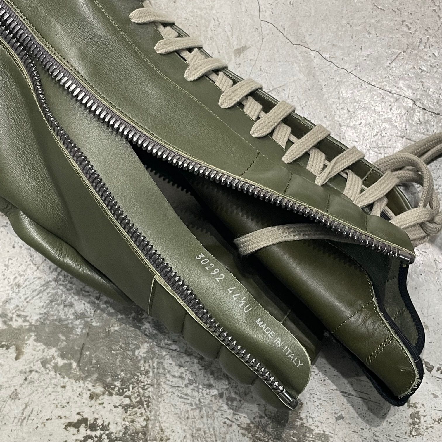 Rick Owens Cargo Basket レザー カーゴバスケット スニーカー 30292 