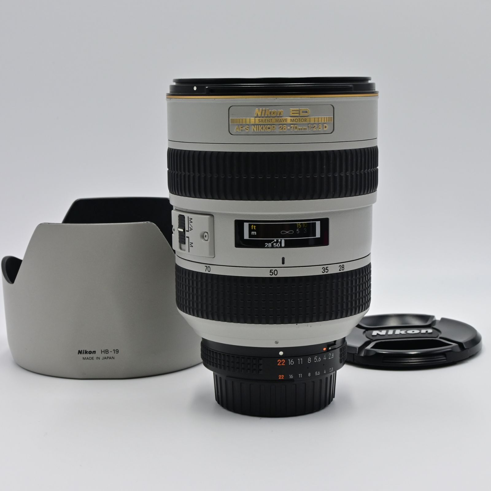 Nikon Ai AF-S ズームニッコール ED 28-70mm F2.8D (IF) ライトグレー グッチーカメラ メルカリ