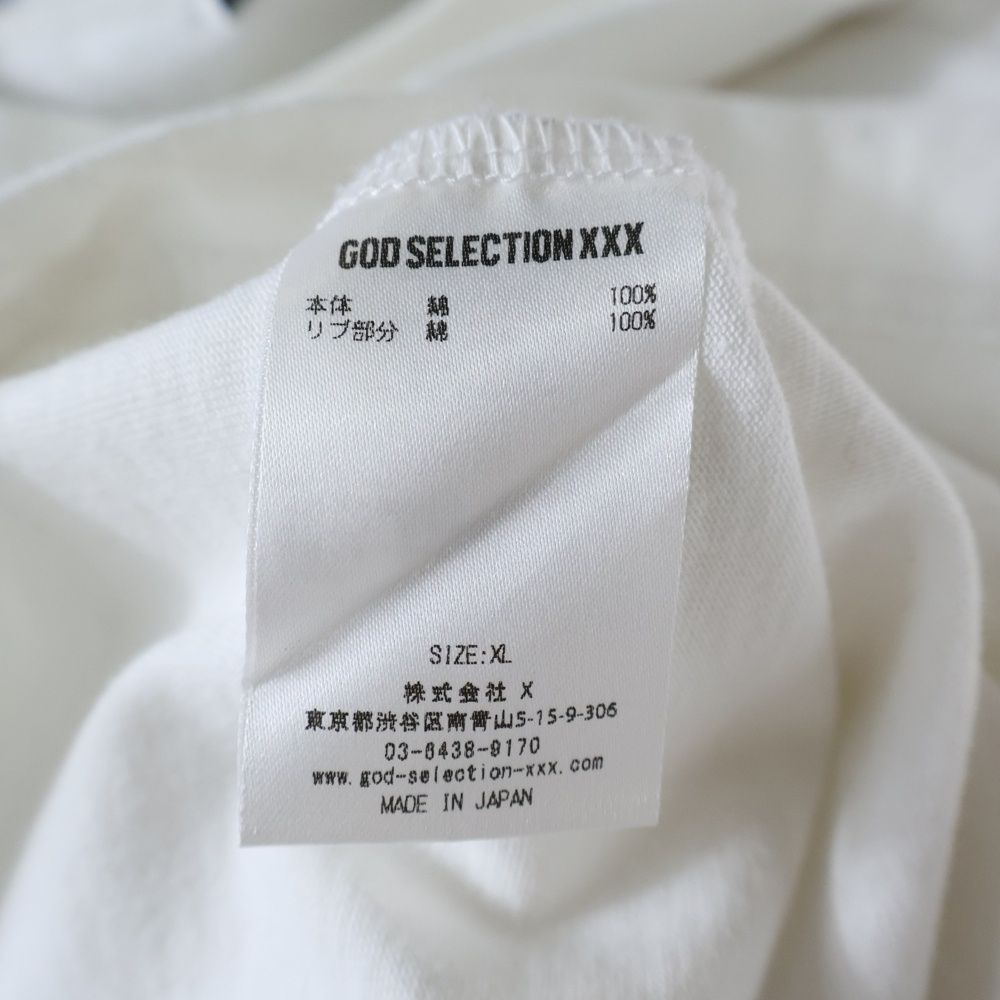 GOD SELECTION XXX 9 周年 ミランダカー Tシャツ　Lサイズ GOD SELECTION XXX (ゴッドセレクショントリプルエックス) 9周年