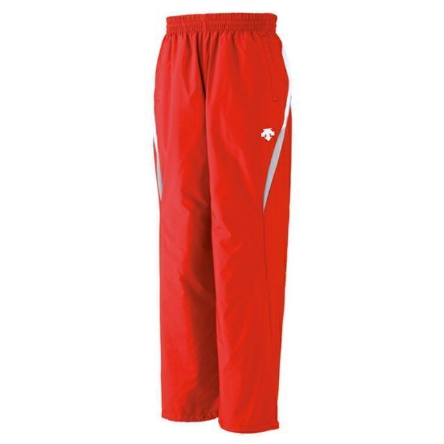 DESCENTE デサント ウインドジャックパンツ レッドxホワイトxシルバー XOサイズ PJ-320PB RDWH | スポーツ スポーツ用品 野球 ベースボール ベースボールウェア トレーニングウェア ボトムス ウイン