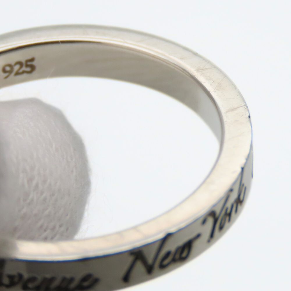 中古】 ティファニー リング・指輪 ノーツナローリング ニューヨーク  