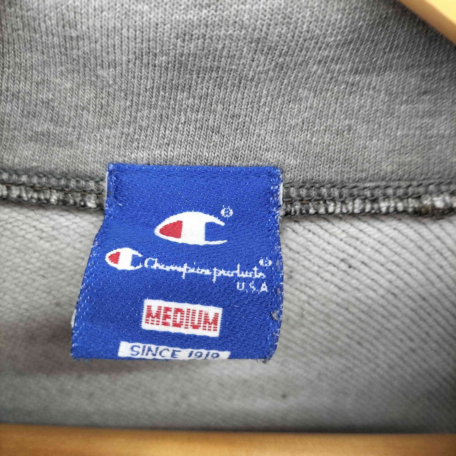 チャンピオン Champion 90S USA製 青タグ 前V ロゴ刺繍