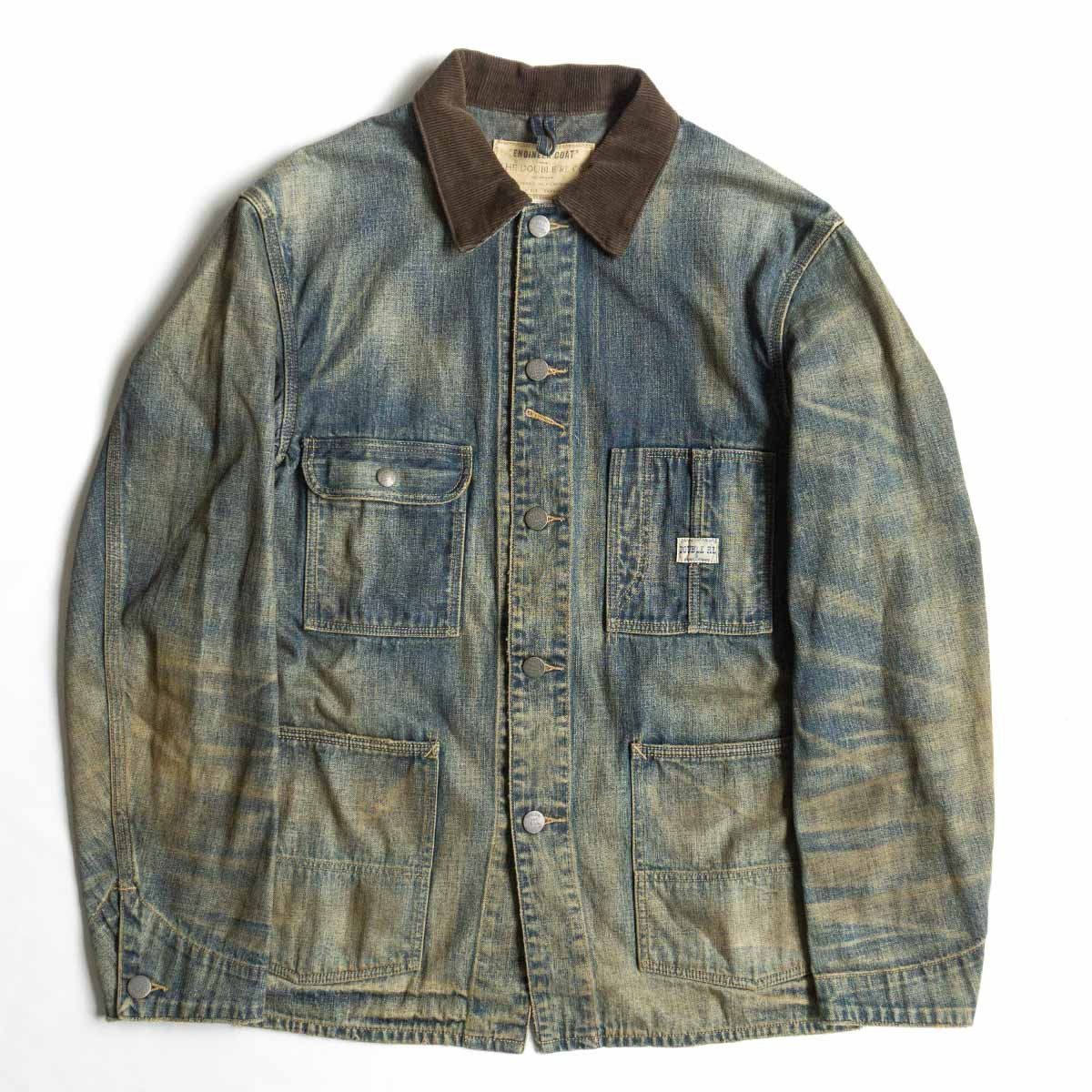 RRL 【デニムチョア ジャケット】S カバーオール インディゴ 2211407 